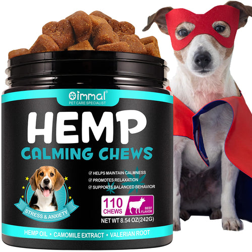 Calming Hemp Chews for Dogs