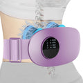 Lower Back MassagerHeating Pad for Pain ReliefWireless Charging Pad Menstrual Period Cramps MassagersBack Massage with 3 Heating LevelsWearable Wrap Belt for Pregnant Women Men Teens Girls Purple