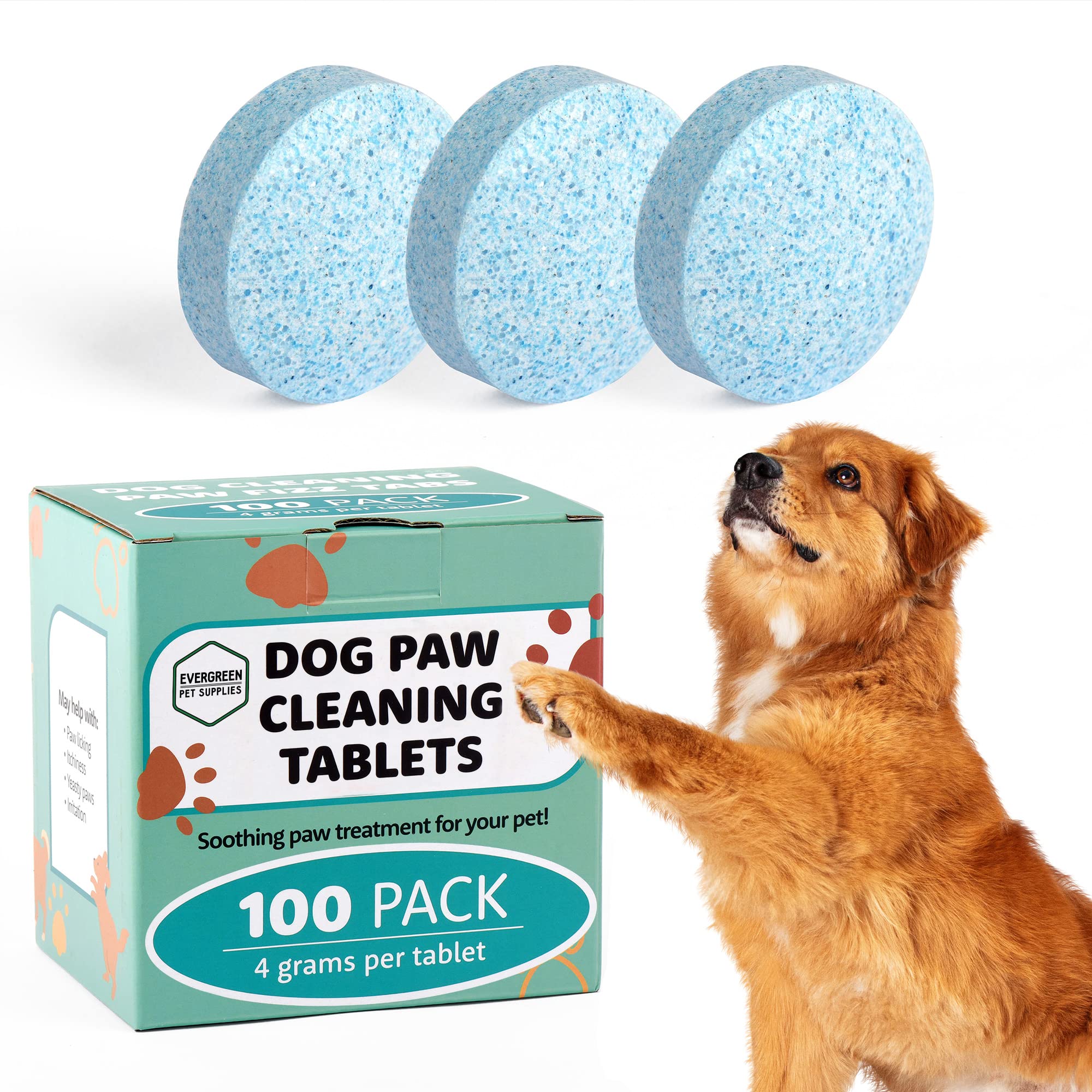 Itchy Paw Relief Soak Tablets — 100 Count
